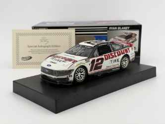 Ryan Blaney Autographed 2026 Discount Tire 1:24 Nascar Diecast Ryan Blaney, Nascar Diecast, 2026 Nascar Diecast, 1:24 Scale Diecast