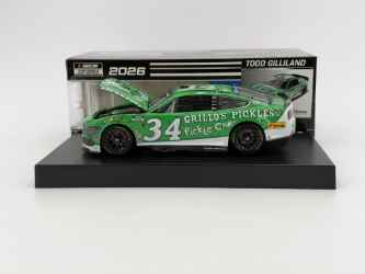Todd Gilliland 2026 Grillos Pickles 1:24 Nascar Diecast Todd Gilliland, Nascar Diecast, 2026 Nascar Diecast, 1:24 Scale Diecast